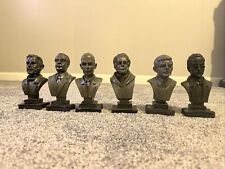 Collection of 6 Small Presidential Busts picture