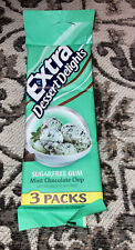 3 packs Extra Dessert Delights Mint Chocolate Chip Gum New Sealed Collectible .. picture