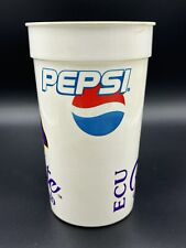 Vintage Pepsi ECU University Pirates Club Drinking Plastic Cup Made In Canada picture