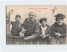 Postcard L'Enthousiasme, La Famille Durand au Théâtre picture