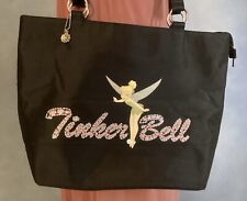 New Without Tags - Disney Tinker Bell Shoulder Tote Bag Purse Black picture
