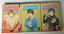 Absolute Boyfriend Volume 1-3 by Yuu Watase Shojo Beat Manga VIZ Media Lot picture
