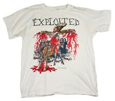 The Exploited - Jesus is Dead Original Vintage T-Shirt 1986 picture