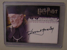 Harry Potter-Robert Hardy-Cornelius Fudge-OOTP-Movie-Signature-Autograph Card picture