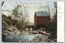 On The James River Lynchburg Virginia c1907 Antique Postcard picture