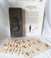 Memories of Santa Trade Card Collection Series One, Signed Document, Pewter Box picture