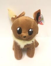 Vintage Pokemon EEVEE Stuffed Plush 1999 Nintendo Play-By-Play With Tags picture