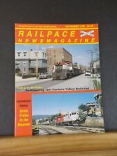 Rail Pace News Magazine 1998 November Railpace Juniata Valley RR  Grain Trains picture