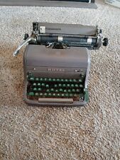 1956 Denver Post Royal HH Typewriter with Green Keys picture
