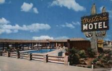 Santa Clara,CA Western Motel California Mike Roberts Chrome Postcard Vintage picture