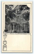 c1905 Madison St. Home Miss Susan Anthony Exterior Rochester New York Postcard picture
