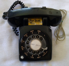 Vintage Rare 1940s Black Stromberg Carlson Rotary Dial Desk Telephone  S-508C picture