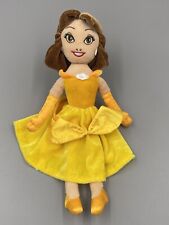 Disney Beauty & the Beast Princess Belle In Yellow Dress 13” Plush Stuffed Doll picture