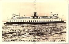 Vintage 1950's RPPC Ferry Nisqually ~ Washington State Ferries ~ Unused EKC Box picture