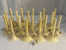 Lot of 19 Vintage Plastic Christmas Electric Window Drip Candles Decoration picture