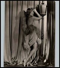 Fashionable Flapper Jazz Baby MARIA CORDA ALLURING POSE PORTRAIT 1930s Photo 459 picture