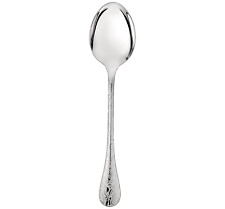 CHRISTOFLE JARDIN D'EDEN SILVER-PLATED SERVING SPOON #0054006 BNIB SAVE$ F/SH picture