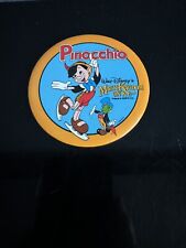 Vintage Pinocchio -  Walt Disney's Magic Kingdom On Ice Pin Pinback Great Cond picture