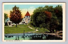 Manchester VT-Vermont, The Cascades, Antique, Vintage Souvenir Postcard picture