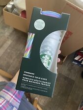 Starbucks Summer 2023 Mystery Color Changing Reusable Cold Cups 24oz 5 Pack picture