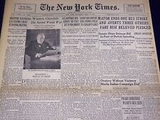 1948 APRIL 17 NEW YORK TIMES - MAYOR ENDS ONE BUS STRIKE - NT 3604 picture