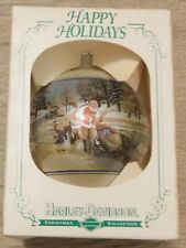 1992 Harley-Davidson Christmas Ornament Limited Ed. J Series A Surprise Visit picture