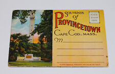 Provincetown MA Postcard Folder Cape Cod picture