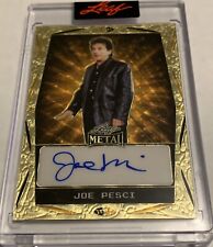 2023 Leaf Metal Celebrity Whatnot JOE PESCI auto autograph Super Prismatic 1/1 picture