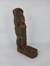 RARE OLD ANCIENT EGYPTIAN Antique Statue of Stone Large Standing Isis picture