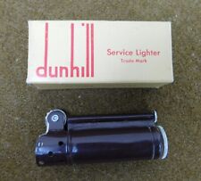 ORIGINAL WWII U.S. DUNHILL SERVICE LIGHTER IN BOX UNFIRED - BROWN picture