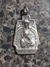 Vintage Jesus Our Lady of Perpetual Help Saint Gerard Medal  picture