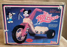 1982 NEW Empire Mickey Mouse Mini Hot Cycle Walt Disney ride on big wheel in box picture