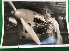 Raymond Delmotte   ENGINEER ALBERT  INSPECTS Caudron C 460  at  Istres  1000KM picture