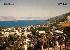 Vintage Postcard Israel Tiberias from Kiryat Shmuel Lake of Galilee Unposted picture