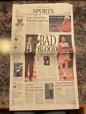 1997 Arizona Wildcats Basketball Newspaper.  Mike Bibby picture
