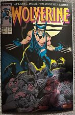 WOLVERINE, VOL. 2 #1 CLAREMONT FOIL FACSIMILE BAGGED & BOARDED picture