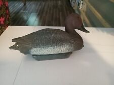 Vintage Floating hollow Canvasback drake decoy  Rare Floating Duck #trl7#3 picture