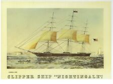 (6 x 8) Art Print CI18 Currier and Ives Clipper Ship Nightingale picture