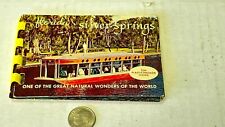 Florida’s Silver Springs 1960’s Mini Souvenir Photo Album, Vintage B70 picture