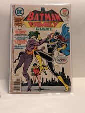 Batman Family #9 Joker's Daughter Vs. Batwoman DC Comics 1977 picture