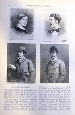 1891 Actor Charles Warner picture