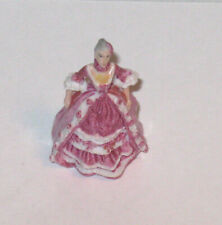1983 CAROLINE c1755 Franklin Mint Ladies of Fashion Mini Porcelain Figurine  picture
