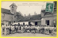 cpa very rare 02 - soissons (Aisne) CARPENTER BARRACKS SOUP HOUR picture