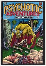 Psychotic Adventures Illustrated #1 1972 1st Printing Underground Comix Comic picture