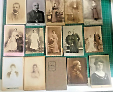 Large job lot of Cabinet/cdv cards - well over 100 picture