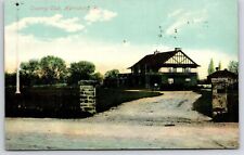 1909 Country Club Harrisburg Pennsylvania Trees & Grounds View Posted Postcard picture