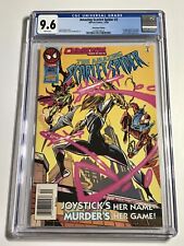 1995 AMAZING SCARLET SPIDER 2 1st APPEARANCE OF JOY STICK RARE NEWSSTAND CGC 9.6 picture