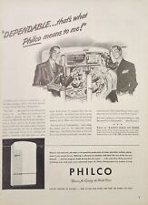 1945 Philco Refrigerator & War Bonds Print Ad Ephemera Wall Art Decor picture