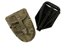 USGI Military Entrenching Trifold Intrenchin E-tool Shovel w/ Multicam Cover EXC picture