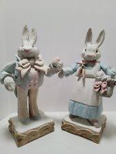 Vintage 1992 House of Hatten Easter Bunny Figurine 14